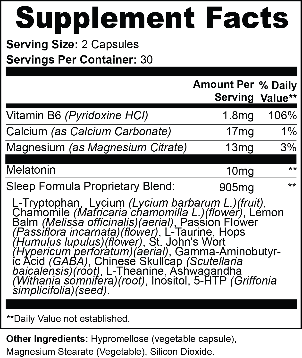 Glow Sleep Well Sleep Support – Extra Strength Sleep Aid | Magnesium, Ashwagandha & Melatonin | 60 Capsules